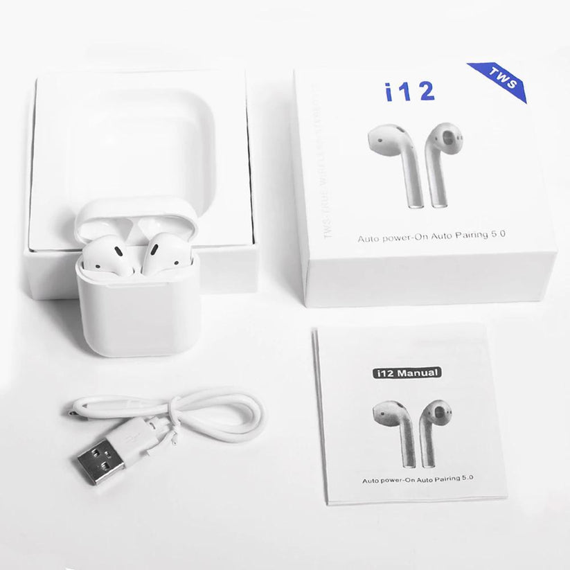 i12 AirPods & Earbuds